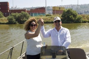 ביקור סגן השר, רשות נחל הקישון